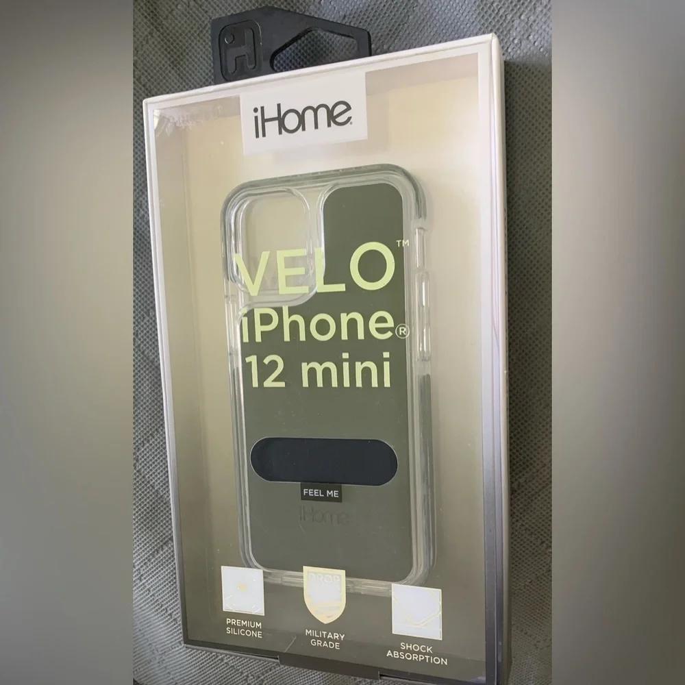iHome Velo Silicone Impact Case, iPhone 12 Mini